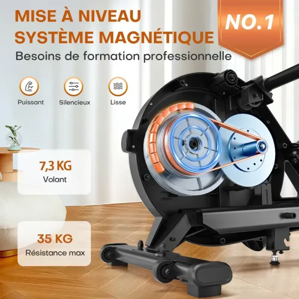 Rameur DMASUN : rameur magnétique