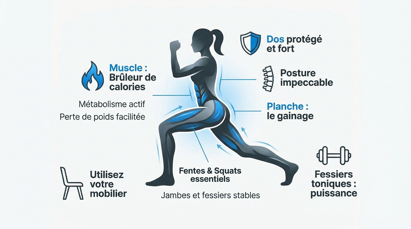 Bienfaits des exercices pour le corps